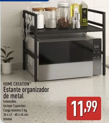 Home Creation - Estante Organizador De Metal