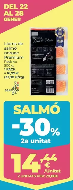 La Sirena - Lomos De Salmon Noruego Premium