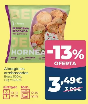 La Sirena - Berenjenas Rebozadas