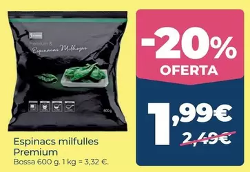 La Sirena - Espinacas Milhojas Premium 