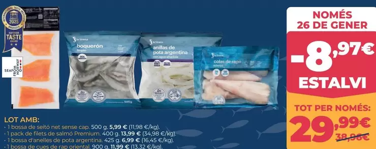 La Sirena - Seitó Net Sense Cap