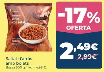 La Sirena - Salteado De Arroz Con Setas