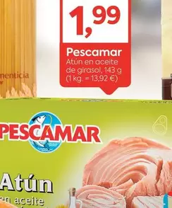 Pescamar - Atún En Aceite De Girasol