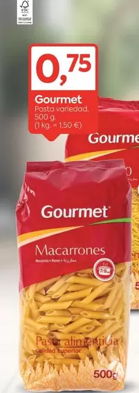 Gourmet - Macarrones
