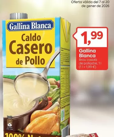 Gallina Blanca - Brou Casolà De Poliestire