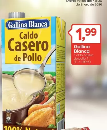 Gallina Blanca - Caldo Casero De Pollo