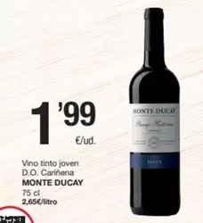 Monte Ducay - Vino Tinto Joven D.o. Cariñena
