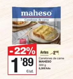 Maheso - Canelones De Carne