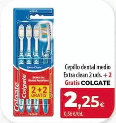 Colgate - Cepillo Dental Medio Extra Clean