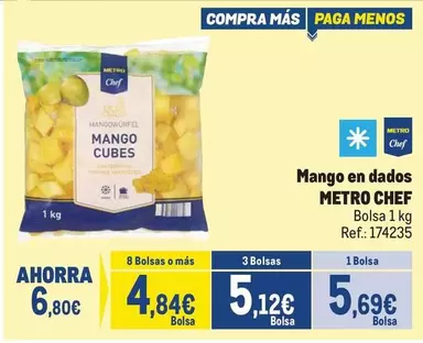 chef select - Mango En Dados