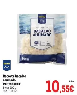 chef select - Recorte Bacalao Ahumado