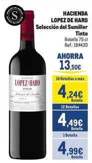 lopez de haro - Selección Del Sumiller Tinto