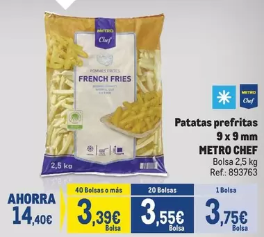 chef select - Patatas Prefritas