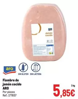 Aro - Fiambre De Jamon Cocido