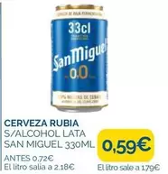 San Miguel - Cerveza Rubia