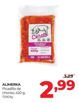 Alimerka - Picadillo De Chorizo