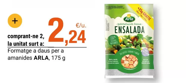 Arla - Formatge A Daus Per A Amanides