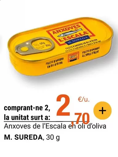 OLI - Anxoves De L'escala En Oli D'oliva