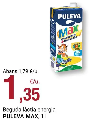 Puleva - Beguda Lactia Energia Max