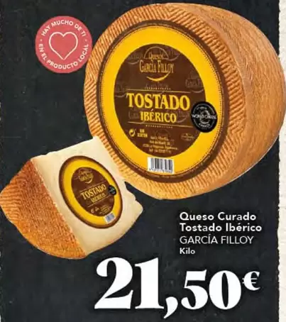 Garcia - Queso Curado Tostado Iberico