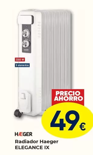 Haeger - Radiador
