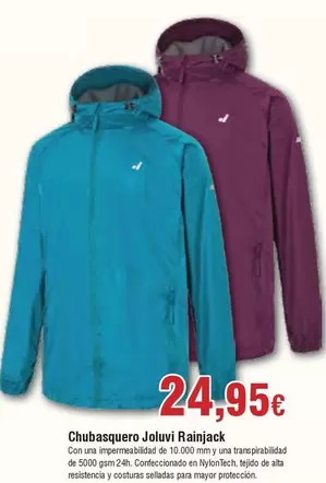 Chubasquero Joluvi Rainjack
