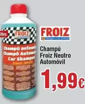 Froiz - Champú  Neutro Automovil