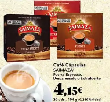 Saimaza - Café Cápsulas