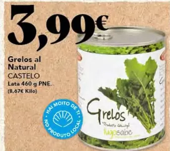 Castelo - Grelos Al Natural