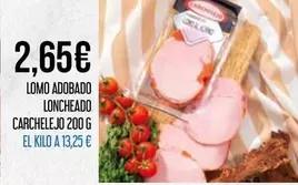 Carchelejo - Lomo Adobado Loncheado