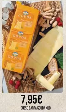 Queso Barra Gouda