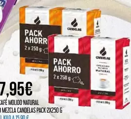 Candelas - Cafe Molido Natural Mezcla