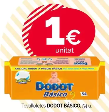 Dodot - Tovalloletes Basico