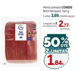 Condis - Pernil Serrano