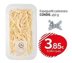 Condis - Espaguetti Carbonara