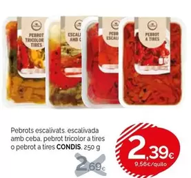 Condis - Pebrots Escalivate
