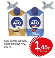 ATO - Nata Liquida Especial Cuina O Muntar