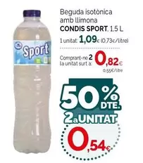 Condis - Beguda Isotónica Amb Llimona