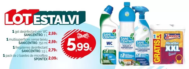 Sanicentro - 1 Botella De Serie Cotto