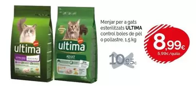 Última - Menjar Per A Gats Esterilizas Control Boles De Pel O Pollastre