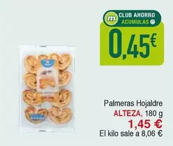 Alteza - Palmeras Hojaldre