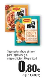 Maggi - Sazonador  Air Fryer Para Fajitas O Crispy Chicken