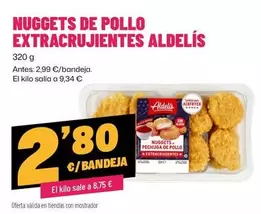 Nuggets De Pollo Extracrujientes