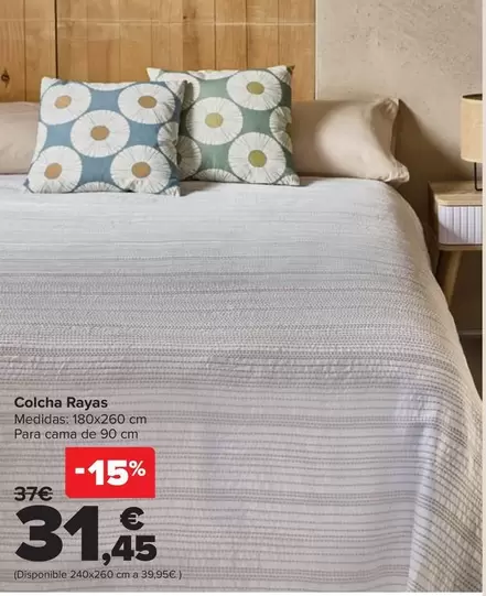 Colcha Rayas