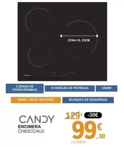 Candy - Encimera CH63CC/4U2