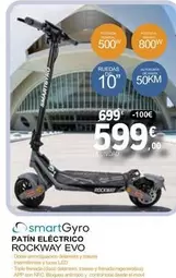 Smartgyro - Patin Eléctrico Rockway Evo