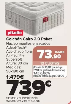 Pikolin - ColchOn Cairo 2.0 Poket