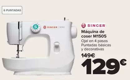 Singer - Maquina De Coser M1505