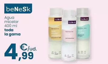 Benesk - Agua Micelar 