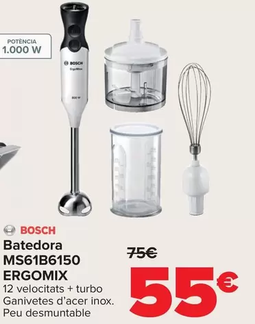 Bosch - Batidora  Ms61b6150 Ergomix